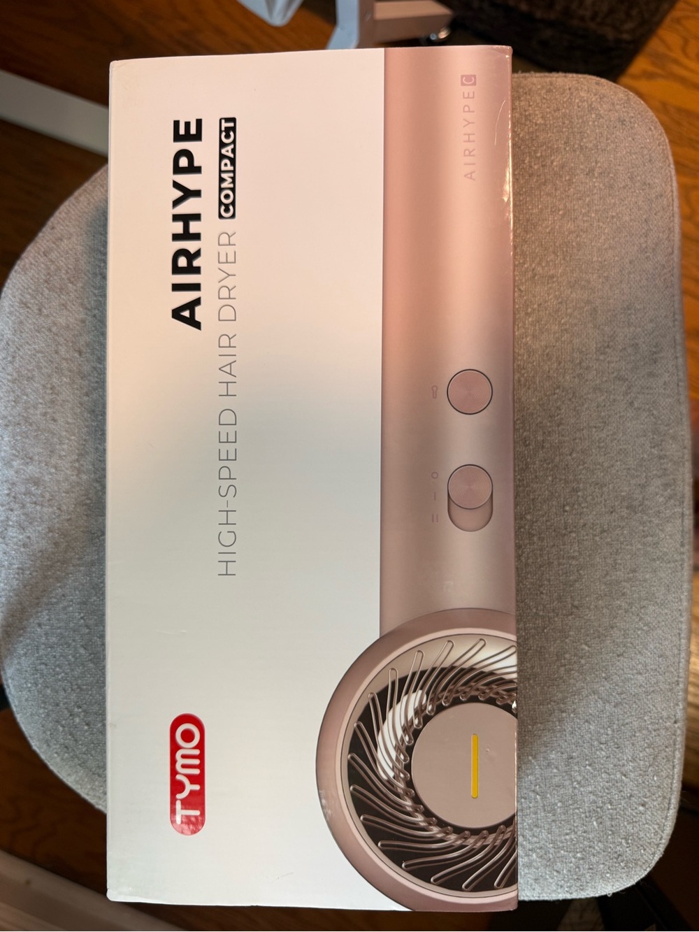 AIRHYPE Compact High-Speed Hair Dryer - Rose Gold